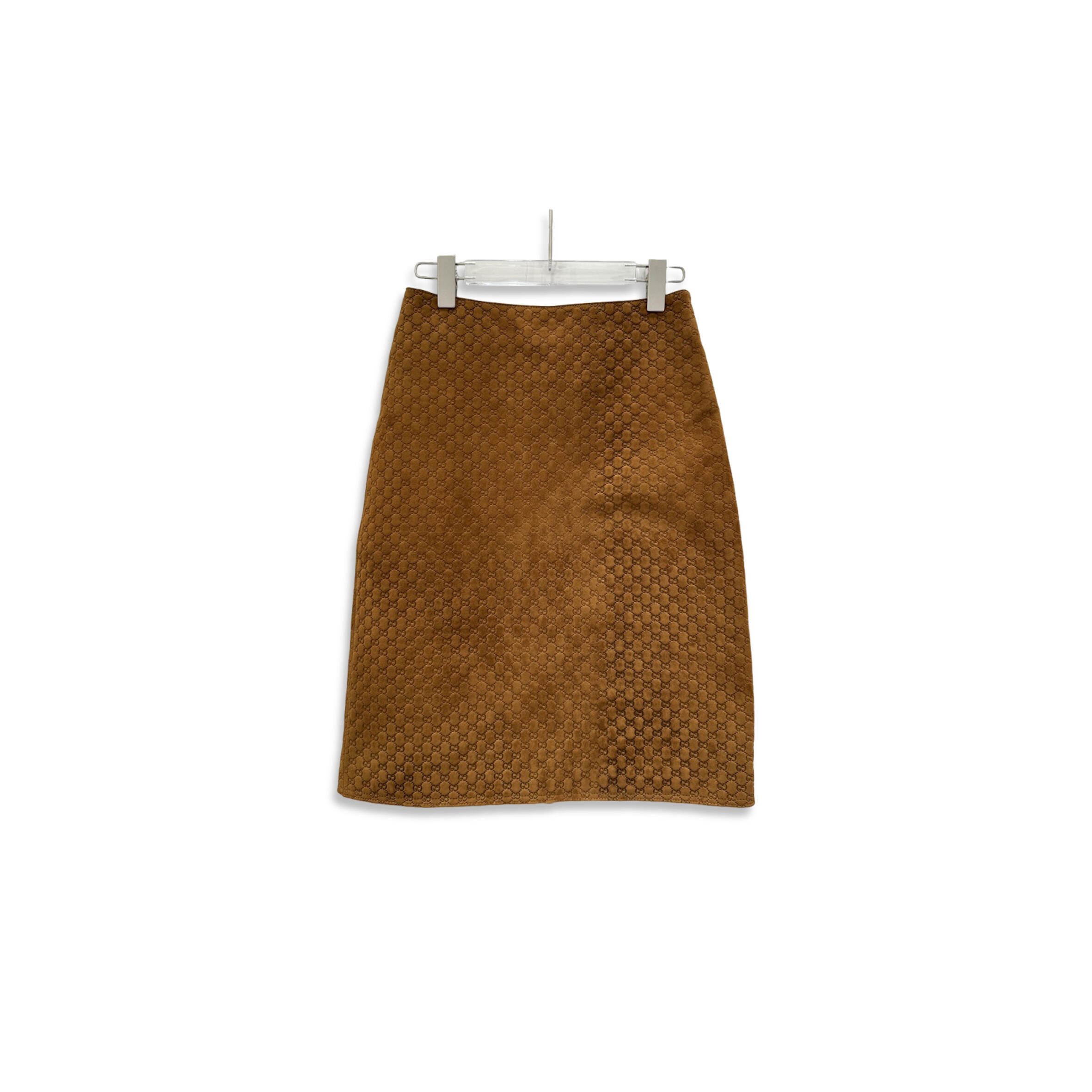 Gvc*1 suede bodycon skirt